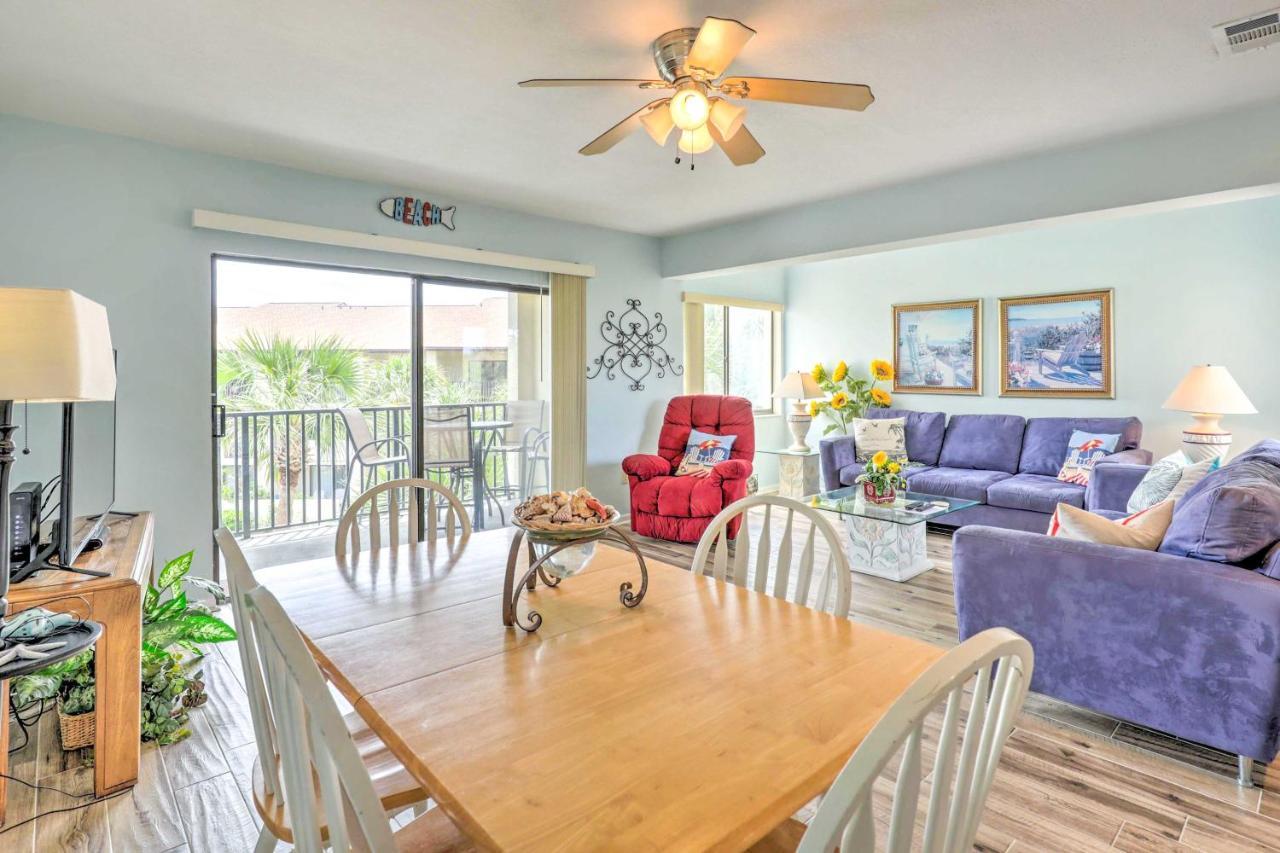 Beachside St Augustine Resort Condo, 6 Mi To Dtwn! Coquina Gables Ngoại thất bức ảnh